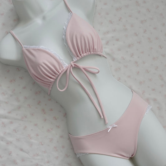The Blush Angel Swim Set