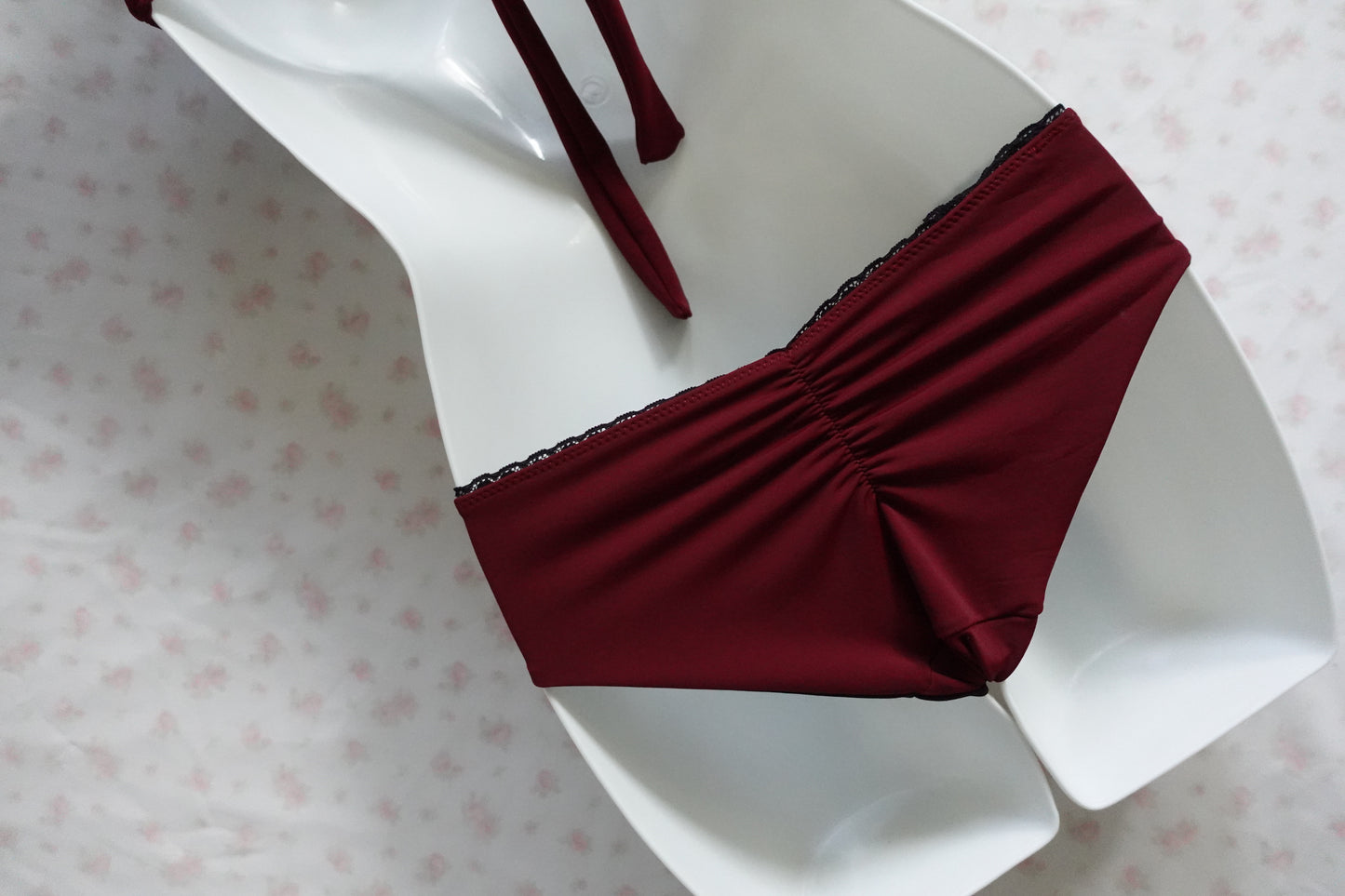 The Black Cherry Swim Set