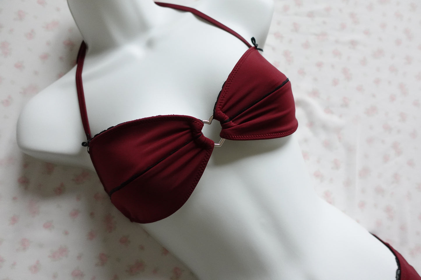 The Black Cherry Swim Set (V2)  (Ready to ship next day until stock runs out <3)
